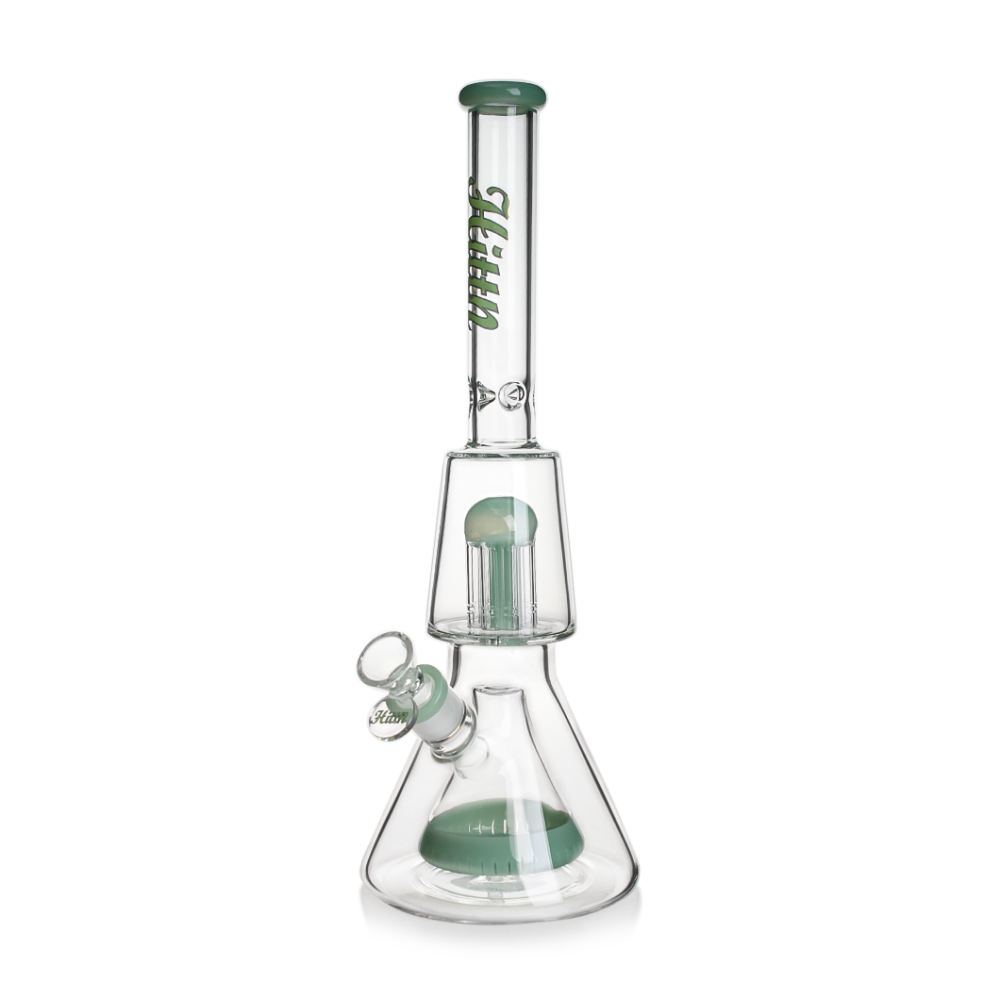 Hittn 8 Tree Arms Perc & Pyramid Perc Bong 14.6''