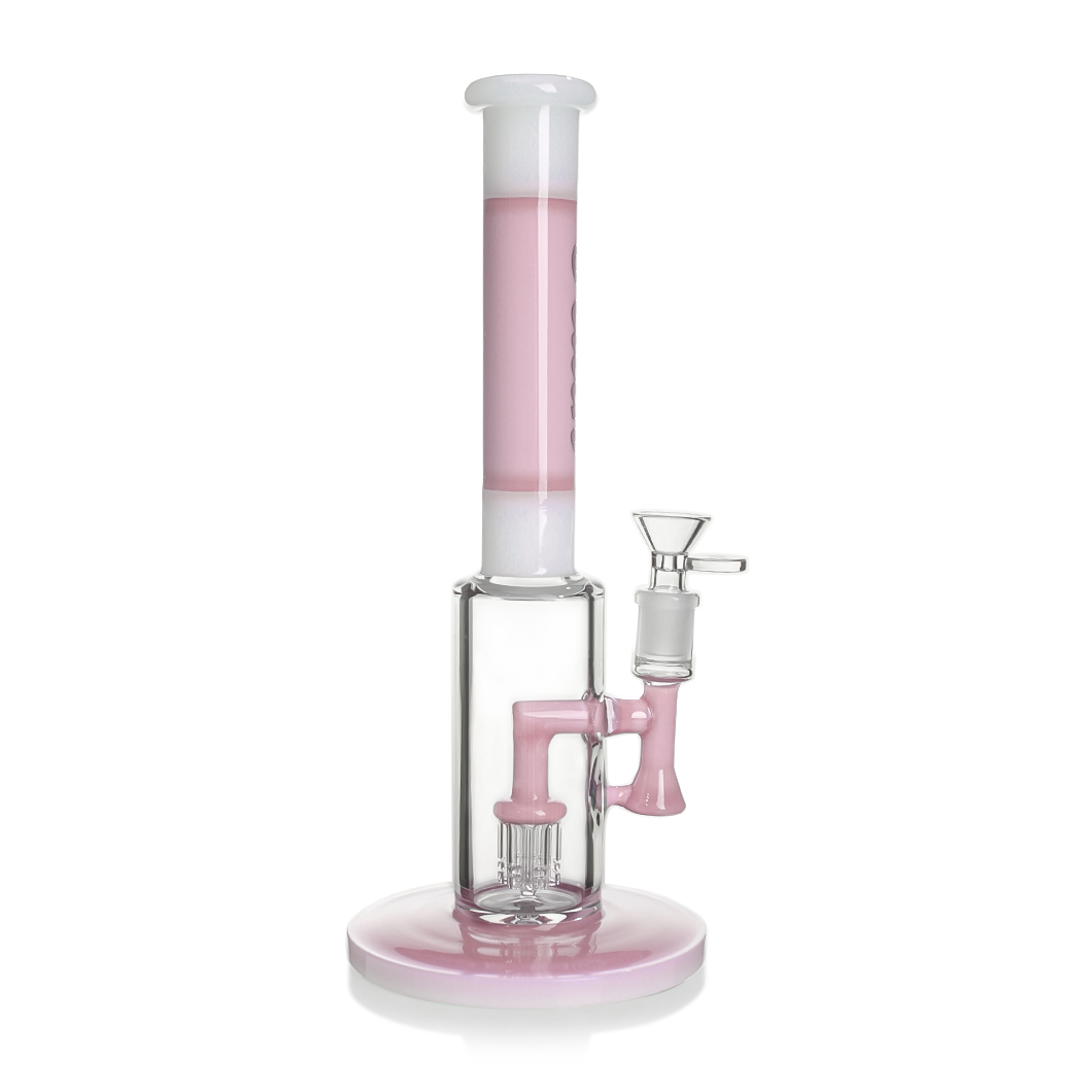 Hittn Milk Colors 6 Tree Arms Perc Bong 11.5''