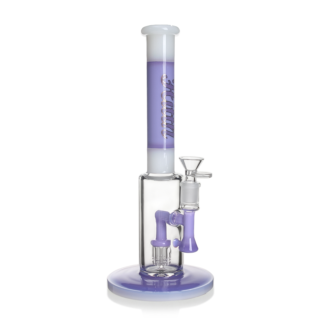 Hittn Milk Colors 6 Tree Arms Perc Bong 11.5''