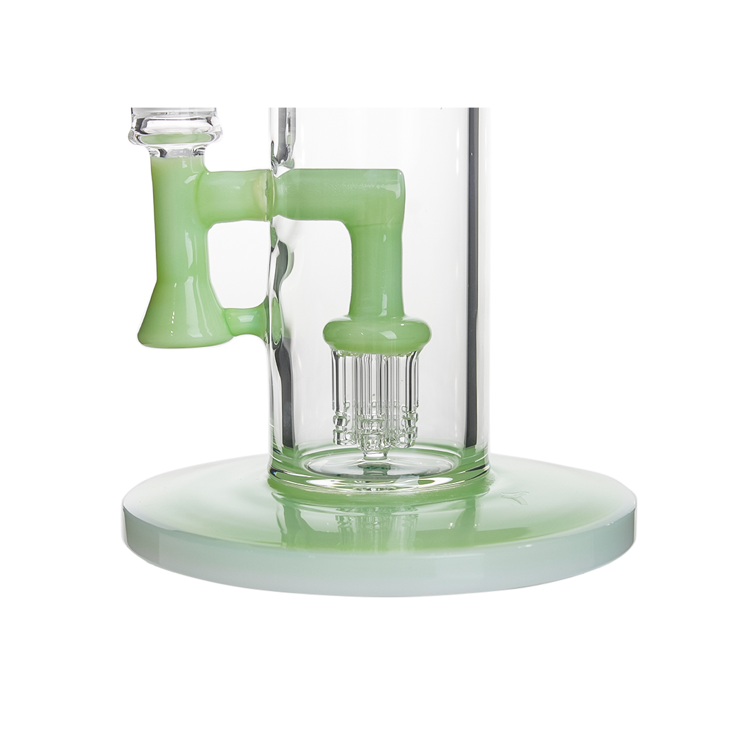 Hittn Milk Colors 6 Tree Arms Perc Bong 11.5''