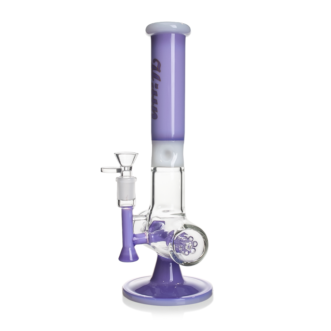 Hittn Milk Colors Double 6 Tree Arms Perc Bong 11.7‘’