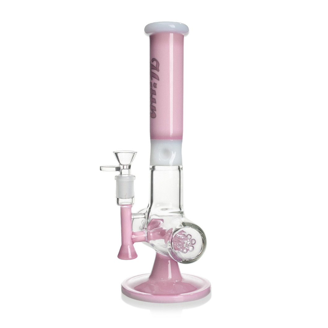Hittn Milk Colors Double 6 Tree Arms Perc Bong 11.7‘’