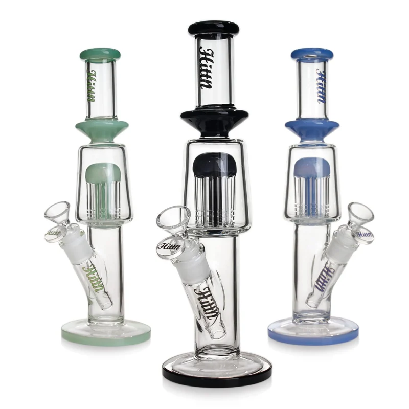 Hittn 8 Tree Arms Percolator Bong 11.5''