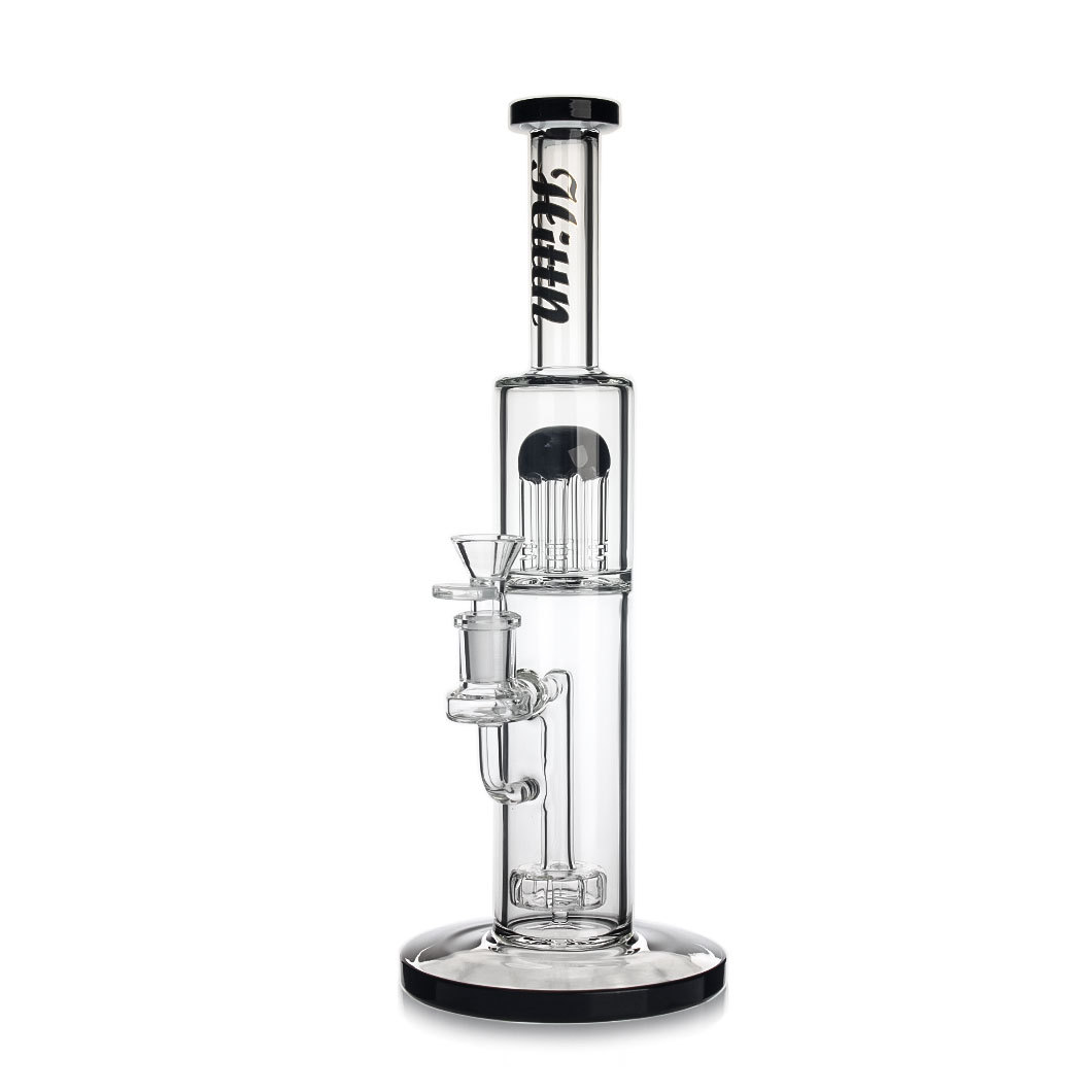 Hittn 13'' Showerhead Perc to 6 Tree Arms Perc Straight Bong
