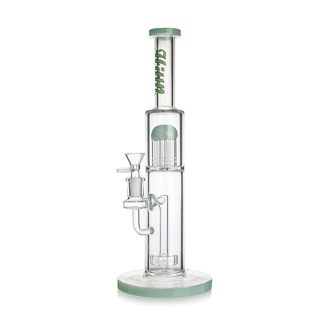 Hittn 13'' Showerhead Perc to 6 Tree Arms Perc Straight Bong