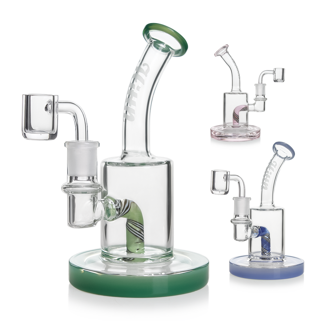 Hittn American Color Glass Dab Rig