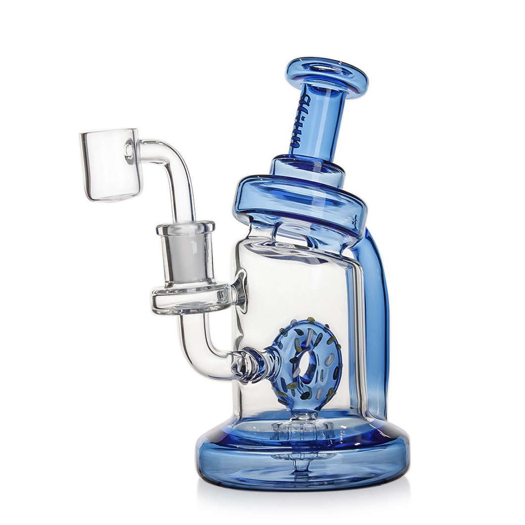 Hittn Doughnut Showerhead Perc Dab Rig 6.7''