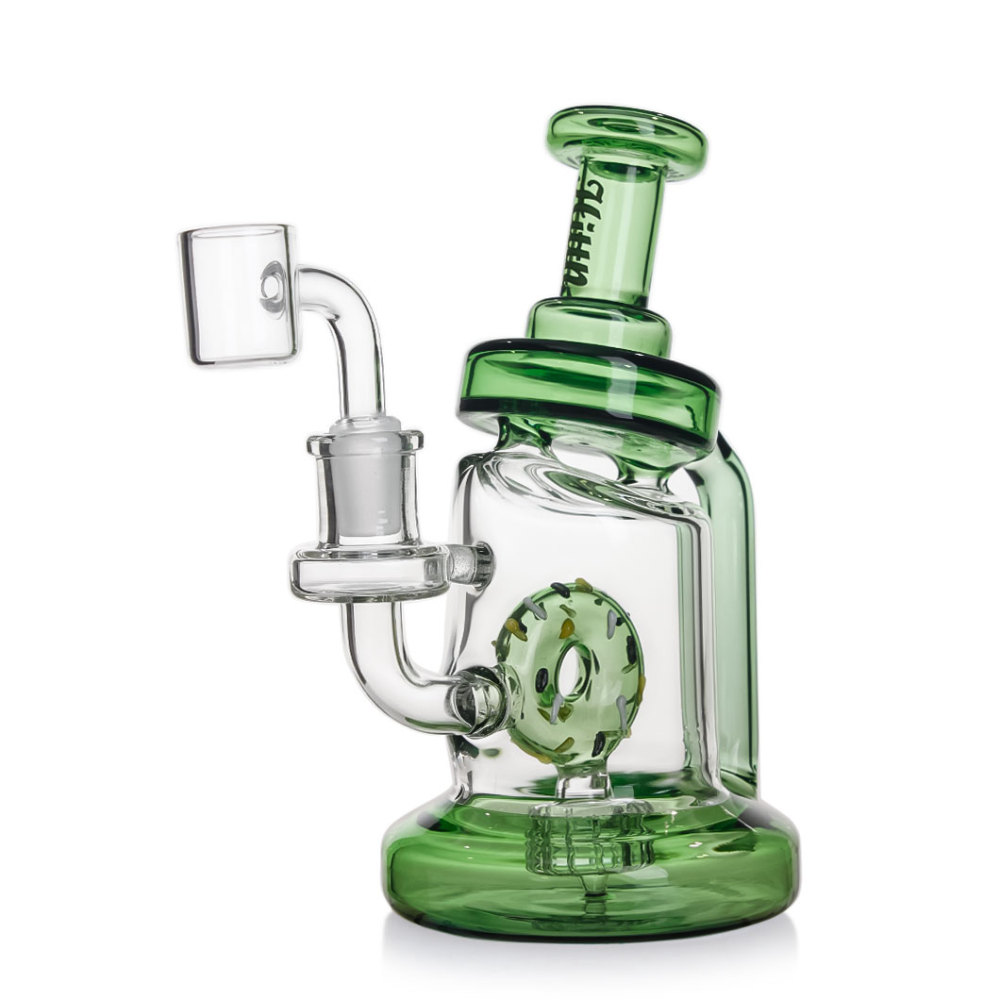 Hittn Doughnut Showerhead Perc Dab Rig 6.7''