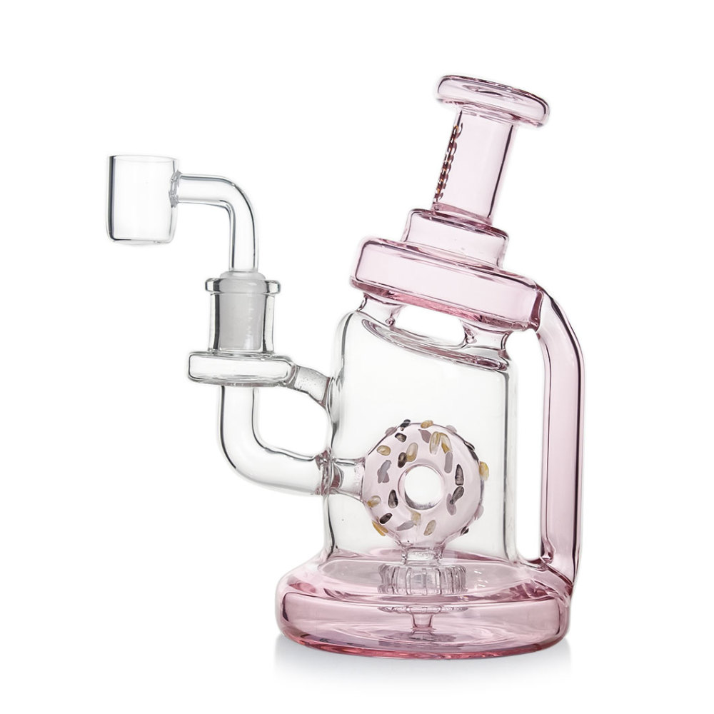 Hittn Doughnut Showerhead Perc Dab Rig 6.7''