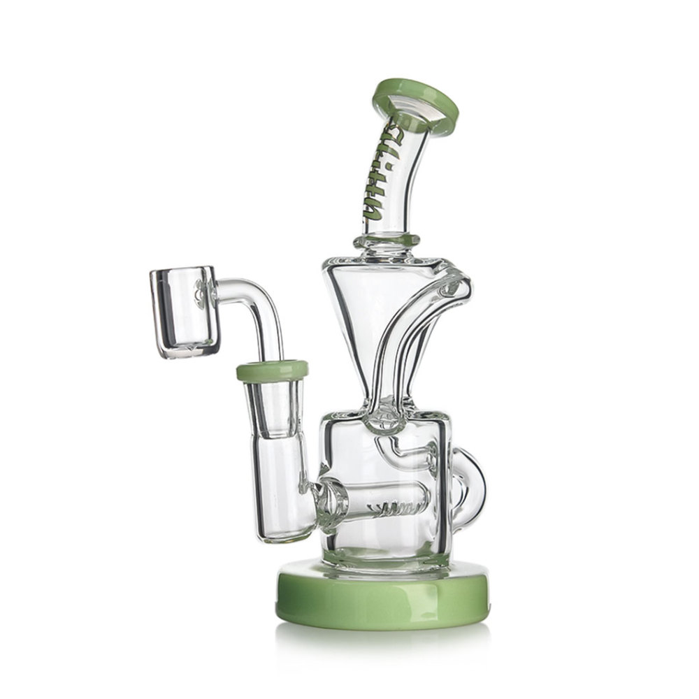 Hittn Inline Perc Recycler Dab Rig 7''