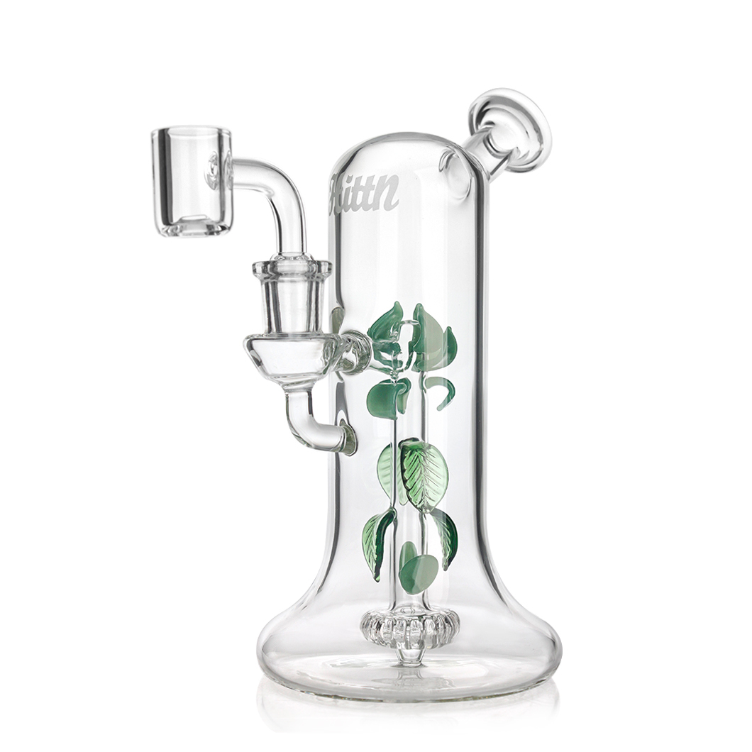 Hittn Showerhead Pec Glass Dab Rig 7.5''