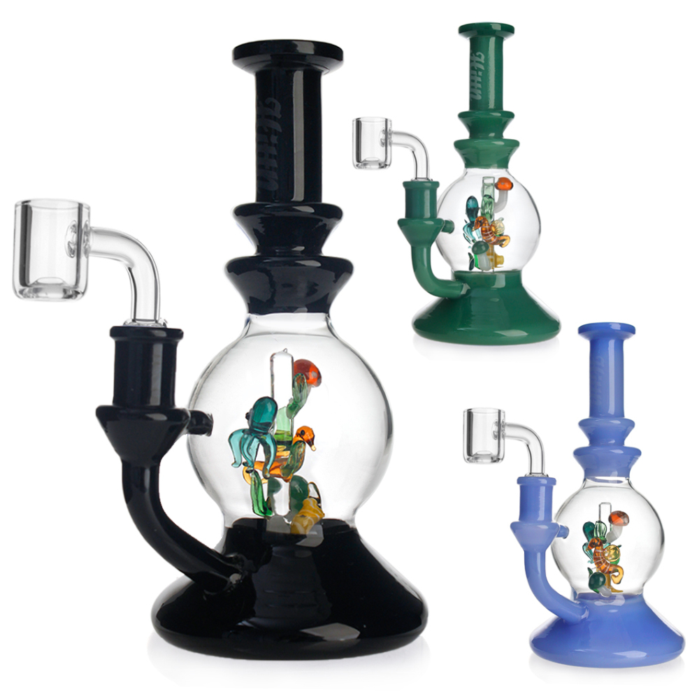 Hittn Glass Octopus Dab Rig 8''