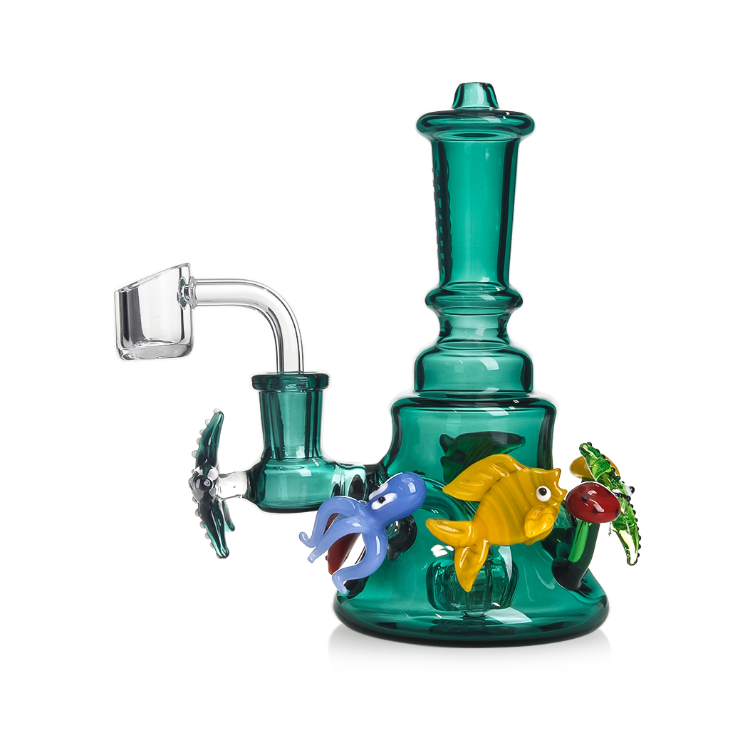 Hittn 6.3'' Showerhead Perc Dab Rig