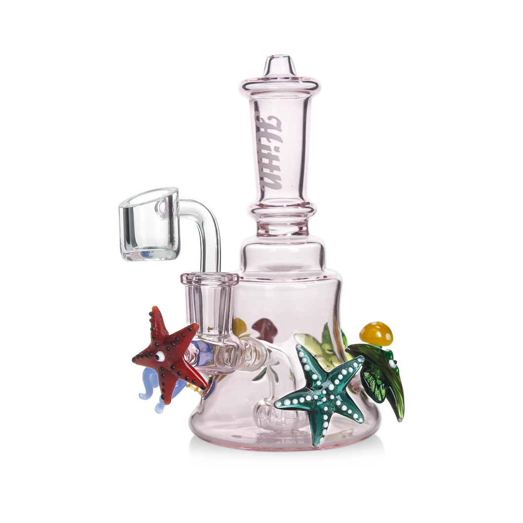 Hittn 6.3'' Showerhead Perc Dab Rig