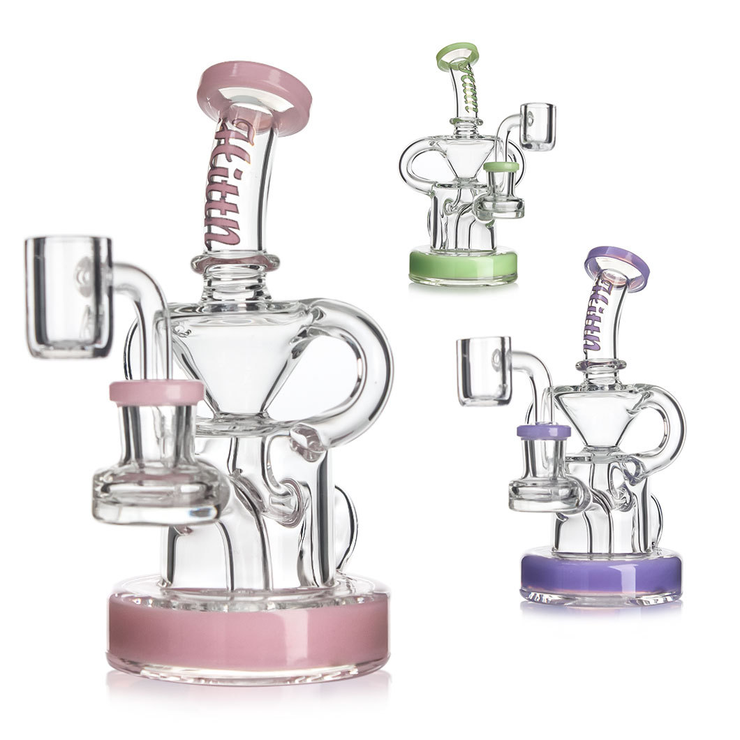 Hittn Mini Recycler Dab Rig 6''
