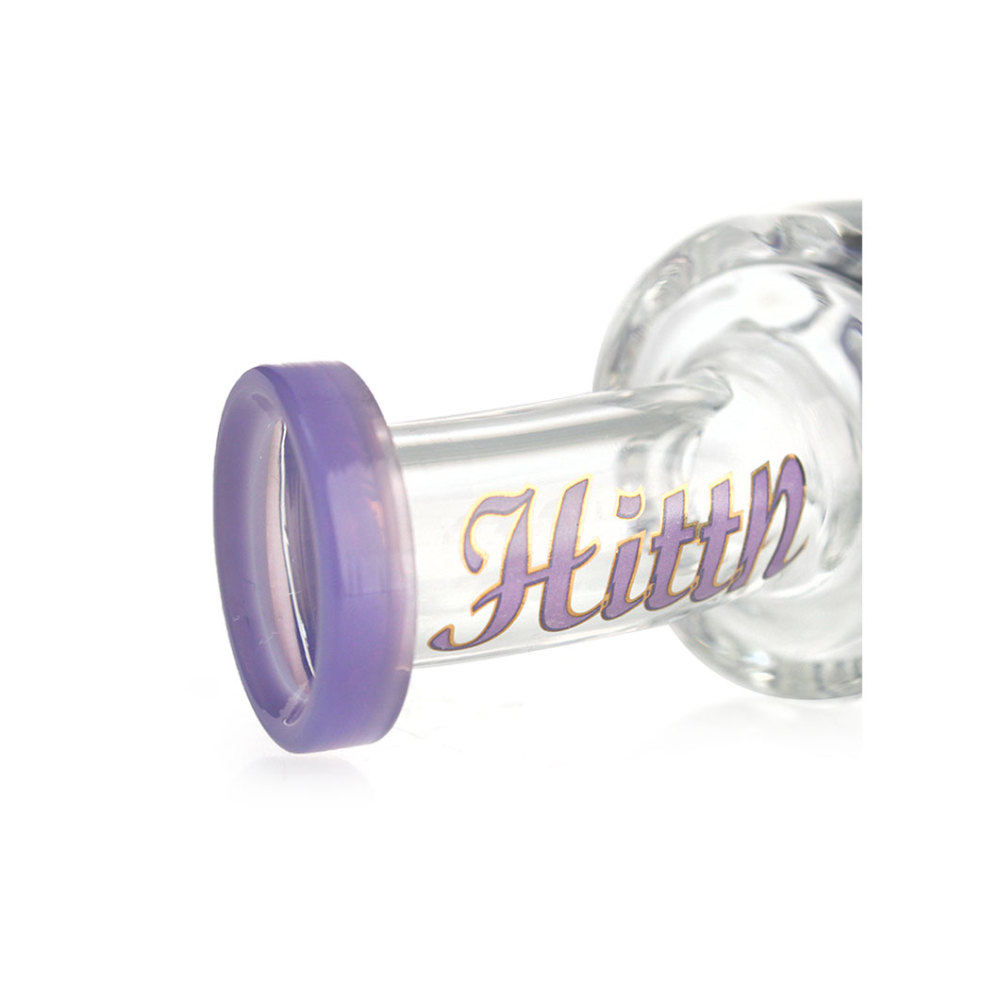 Hittn 5.8'' Glass Dab Rig Pink Green Purple