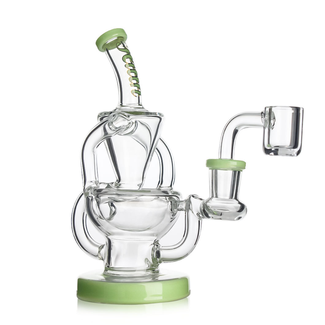 Hittn Milk Colors Recycler Dab Rig 6.3''