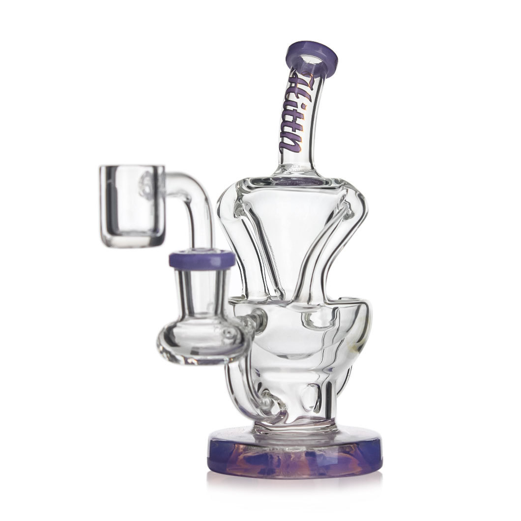 Hittn Milk Colors Recycler Dab Rig 6.3''
