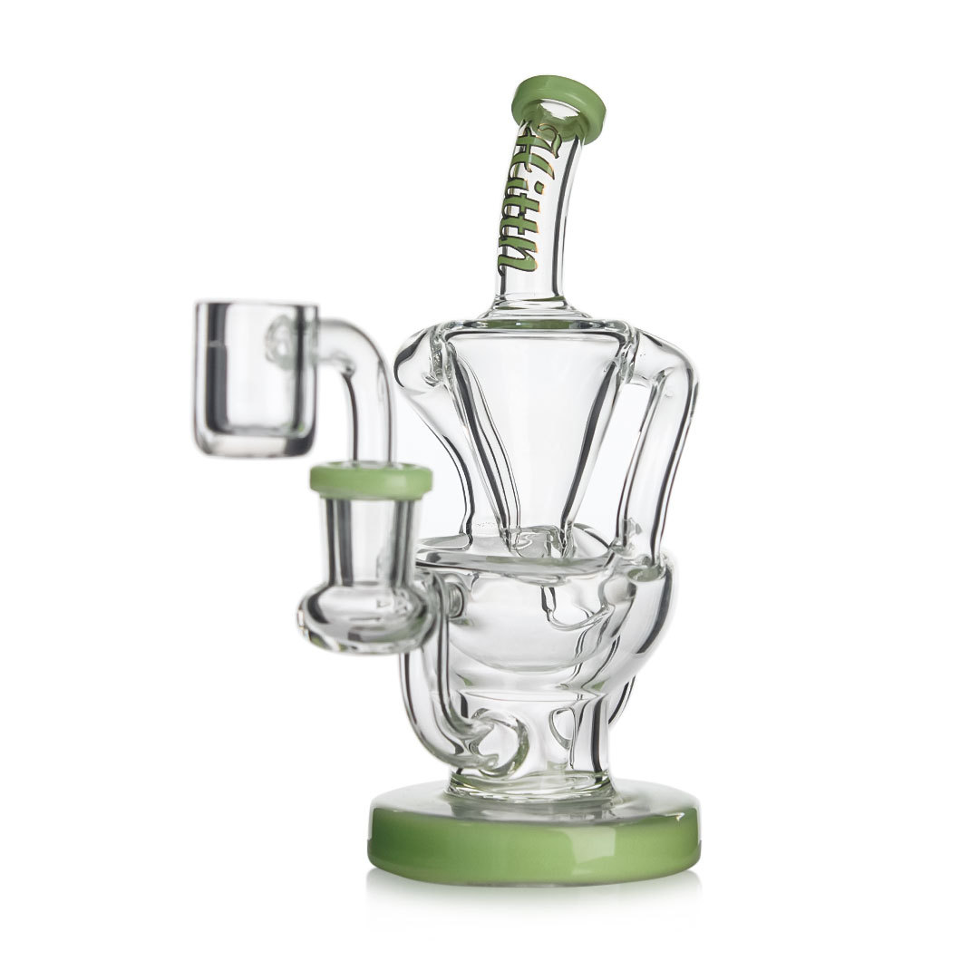 Hittn Milk Colors Recycler Dab Rig 6.3''