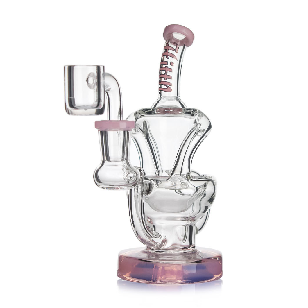 Hittn Milk Colors Recycler Dab Rig 6.3''