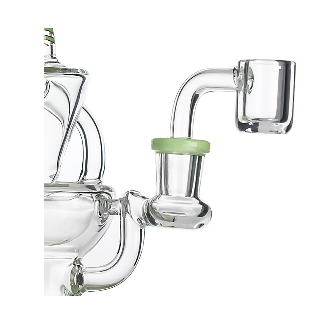 Hittn Milk Colors Recycler Dab Rig 6.3''