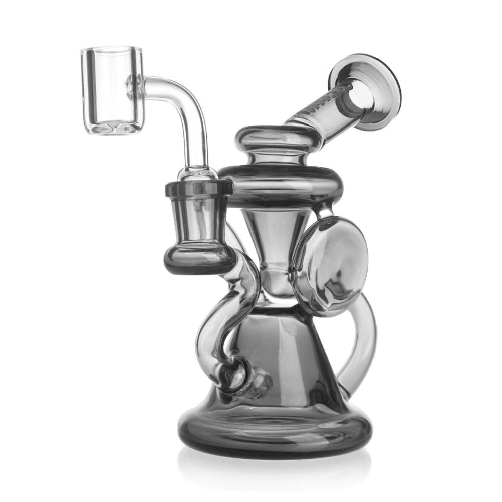 Hittn Color Glass Recycler Dab Rig 5.5''