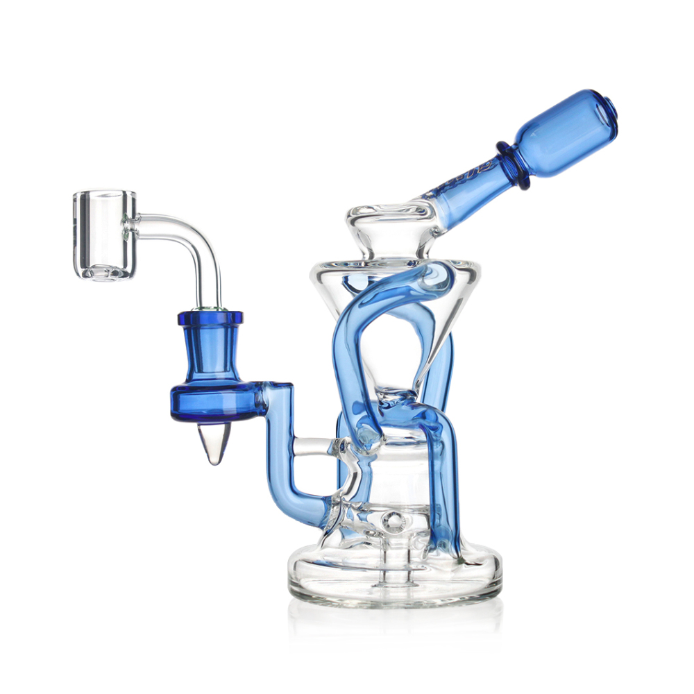 Hittn 7'' Recycler Rig with 14mm Quartz Baner