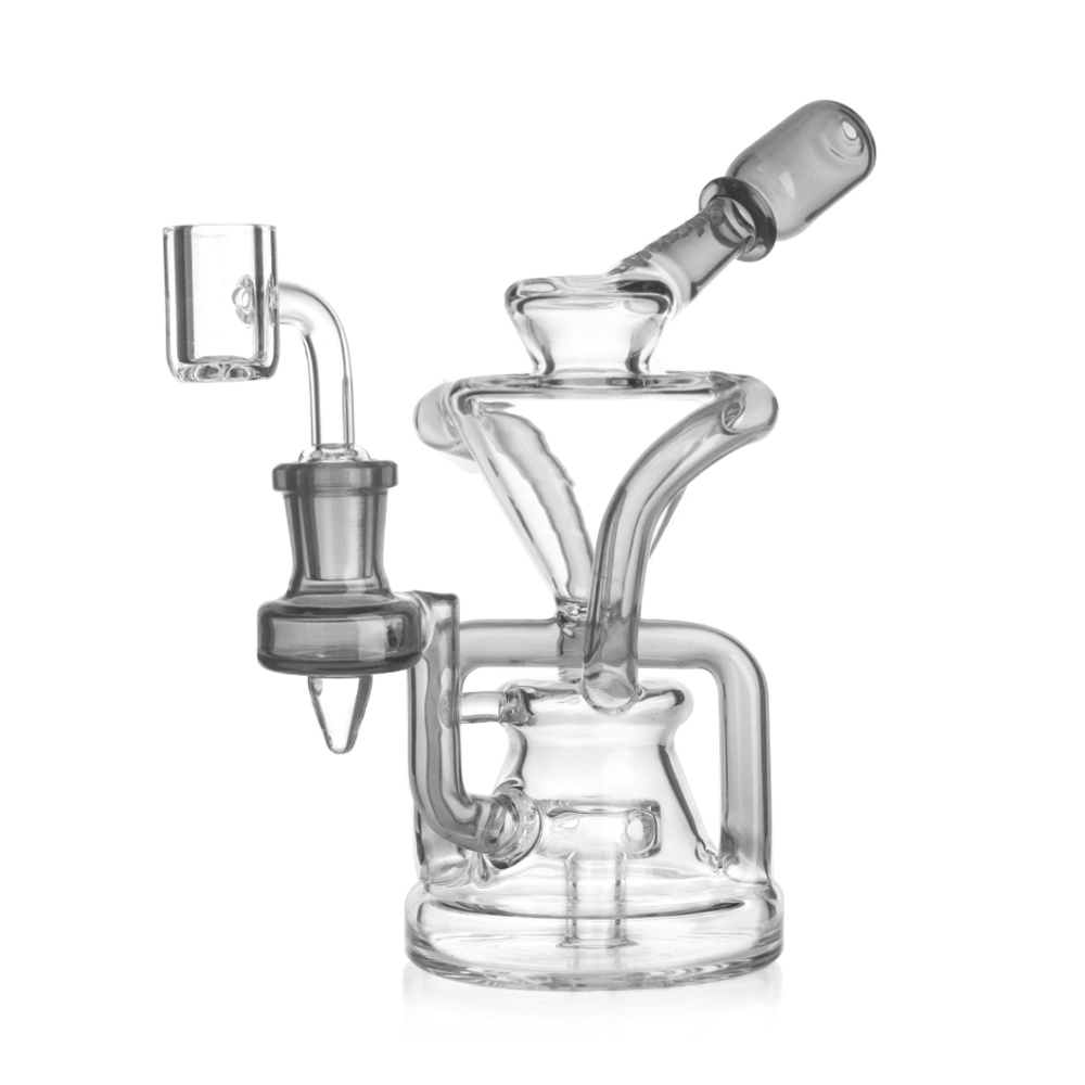 Hittn 7'' Recycler Rig with 14mm Quartz Baner