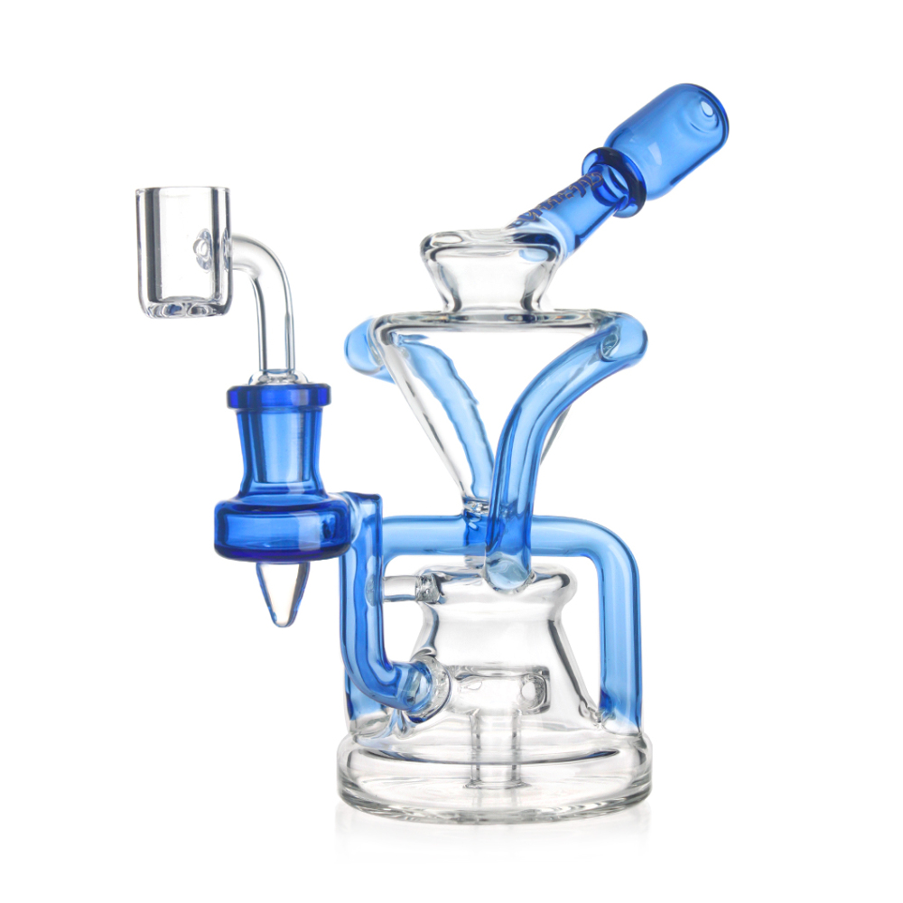 Hittn 7'' Recycler Rig with 14mm Quartz Baner