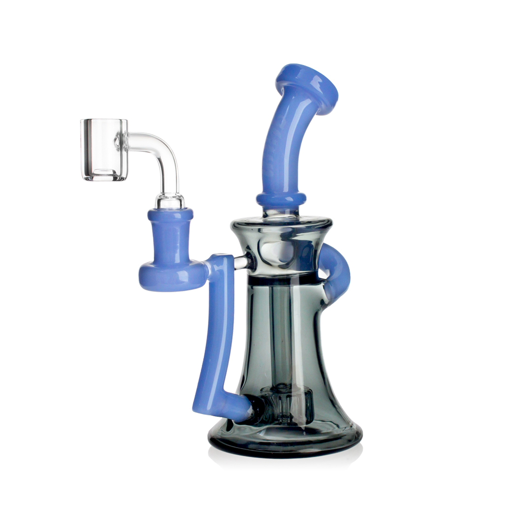 Hittn Showerhead Perc Recycler Bong 7.2''