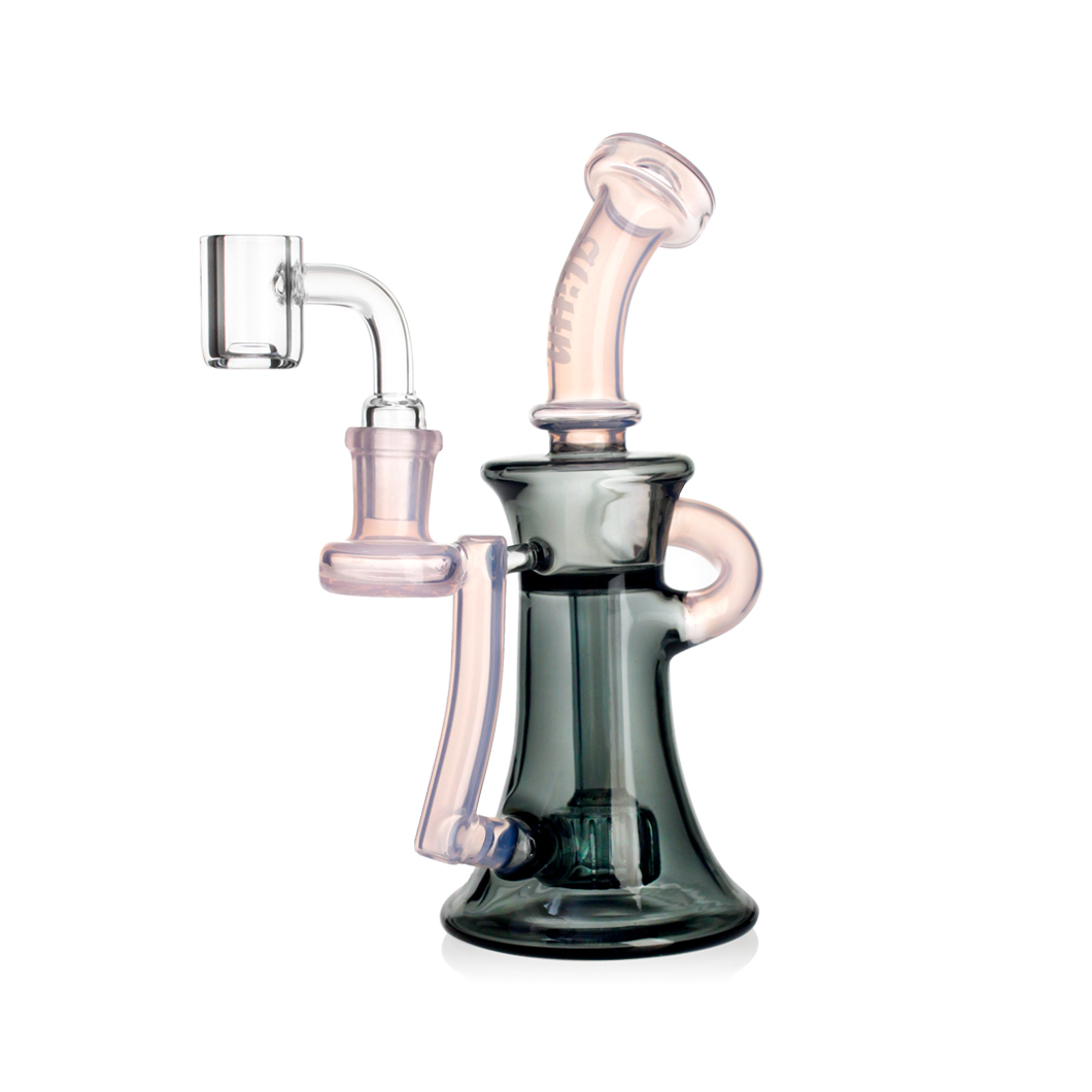 Hittn Showerhead Perc Recycler Bong 7.2''