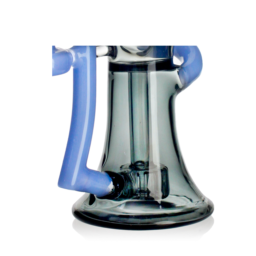 Hittn Showerhead Perc Recycler Bong 7.2''