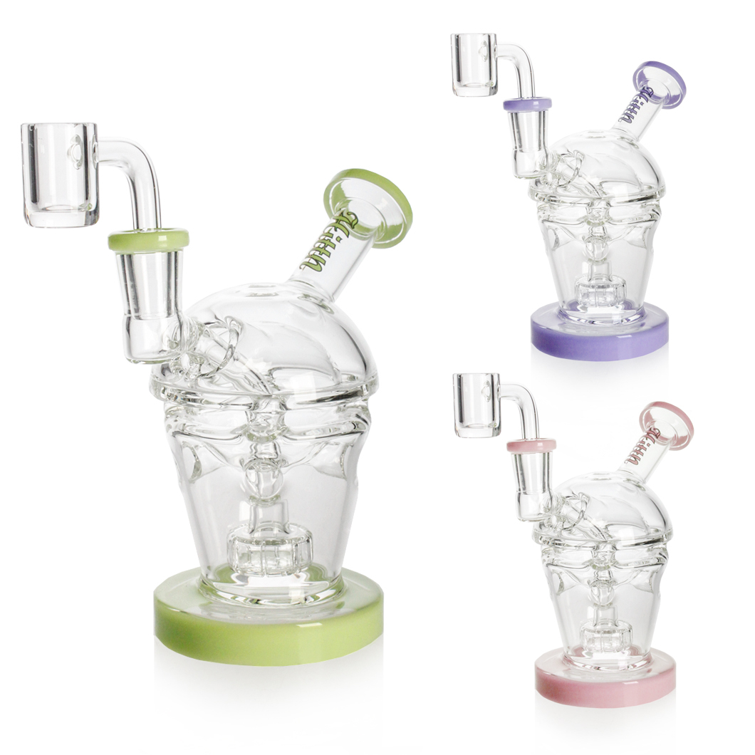 Hittn 6'' Starbucks Dab Rig with Showerhead Perc