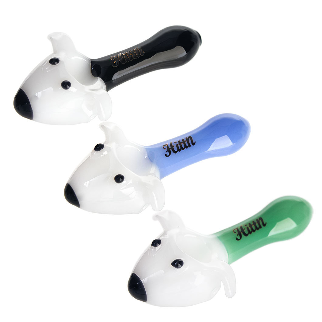 Hittn Cartoon Dog Spoon Pipe 4.5''