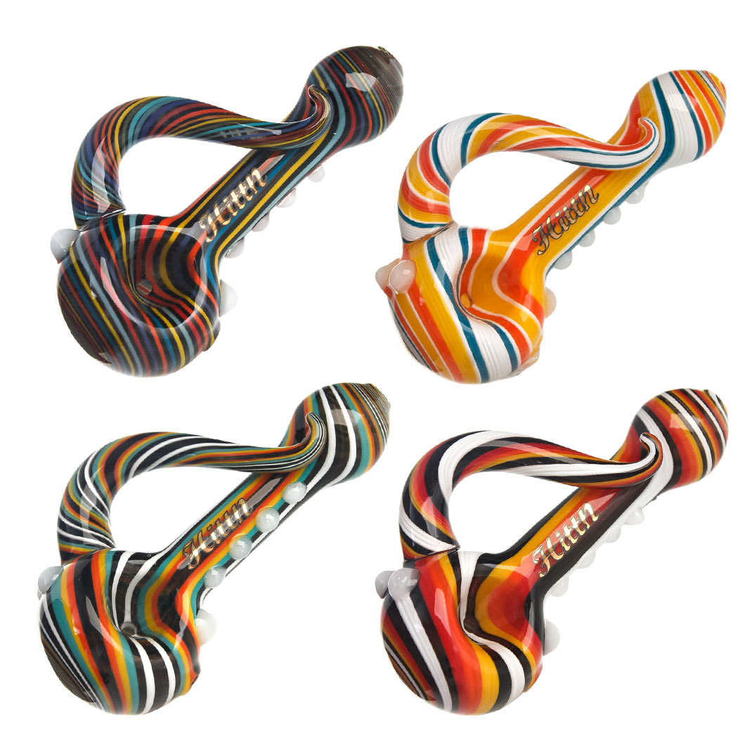 Hittn Wig Wag Screen Spoon Pipe 4''