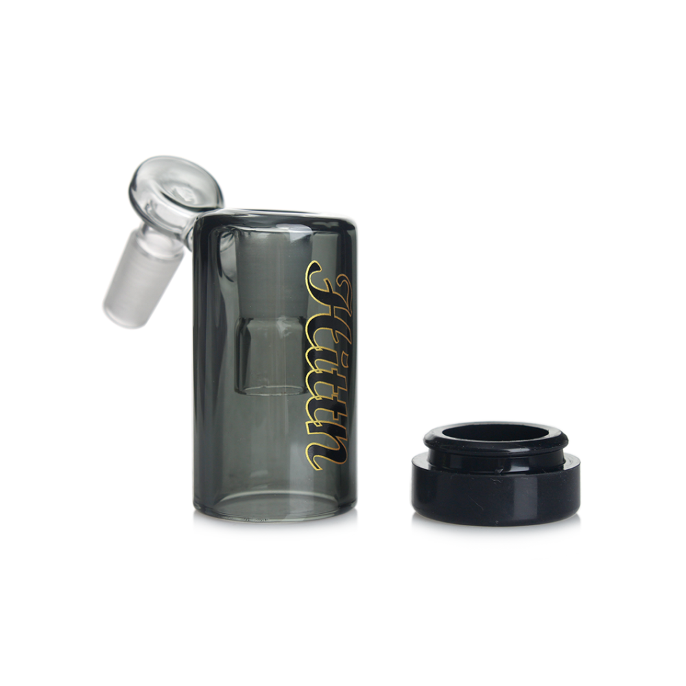 Hittn Glass Ash Catcher with Removable Silicone Base