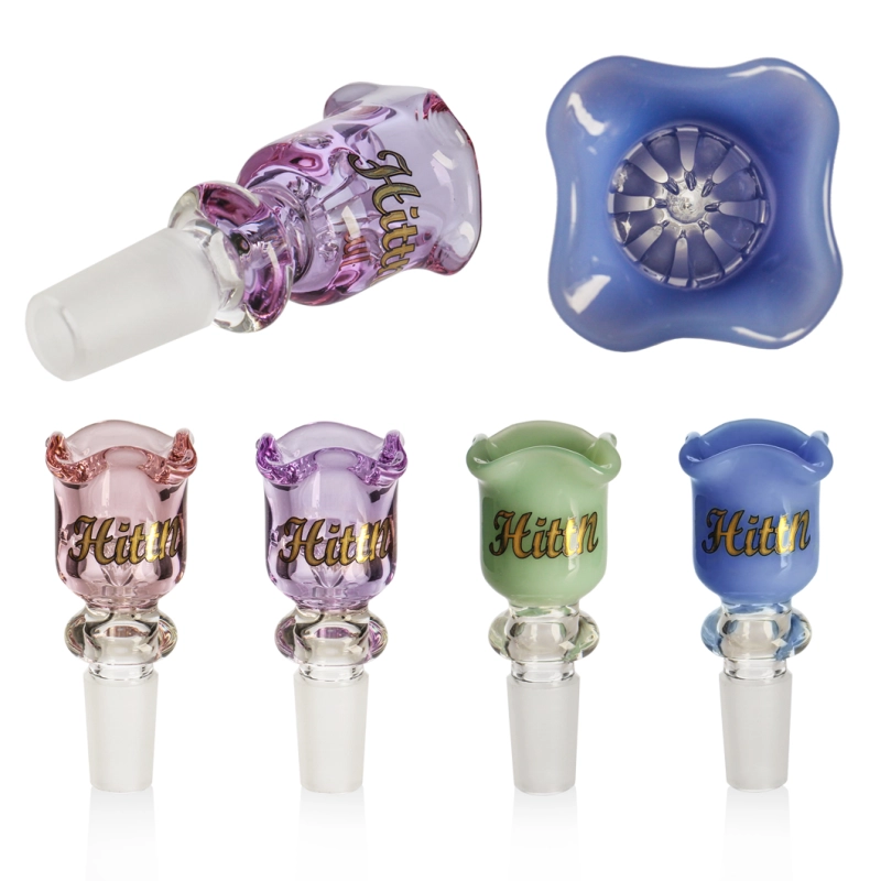 Hittn 14mm Male Glass Screen Bowl