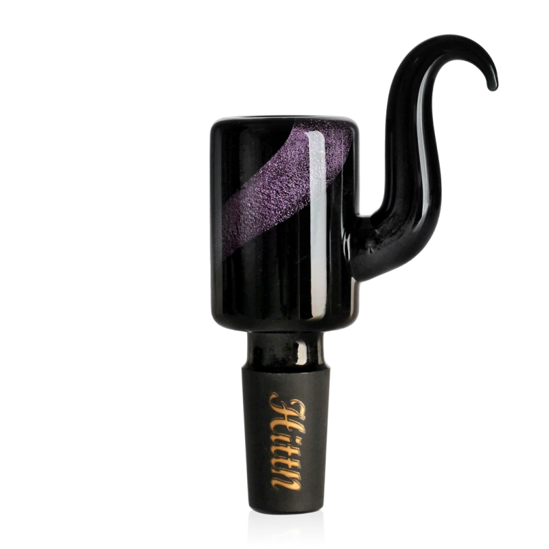 Hittn 14mm Male Joint Shiny Glass Screeb Bowl