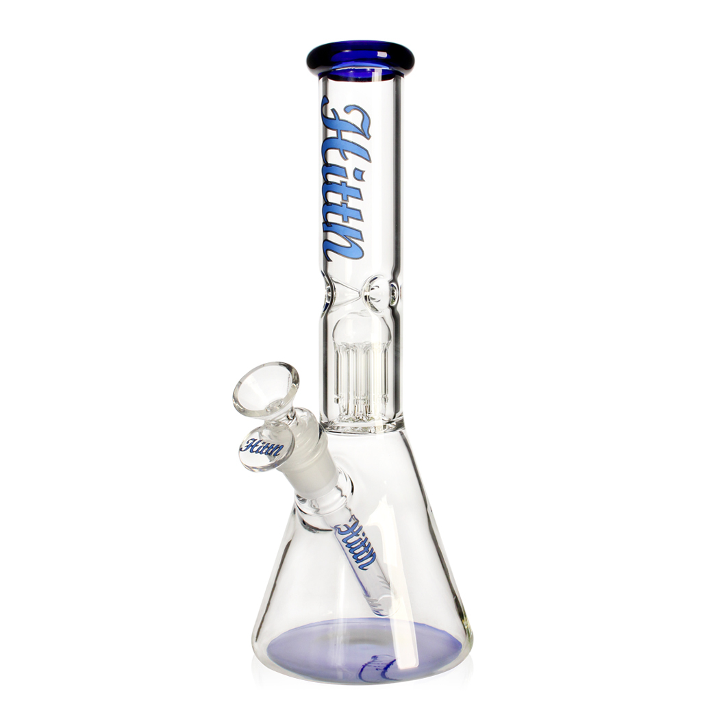 Hittn 10.5'' Beaker Bong with 6 Tree Arms Perc