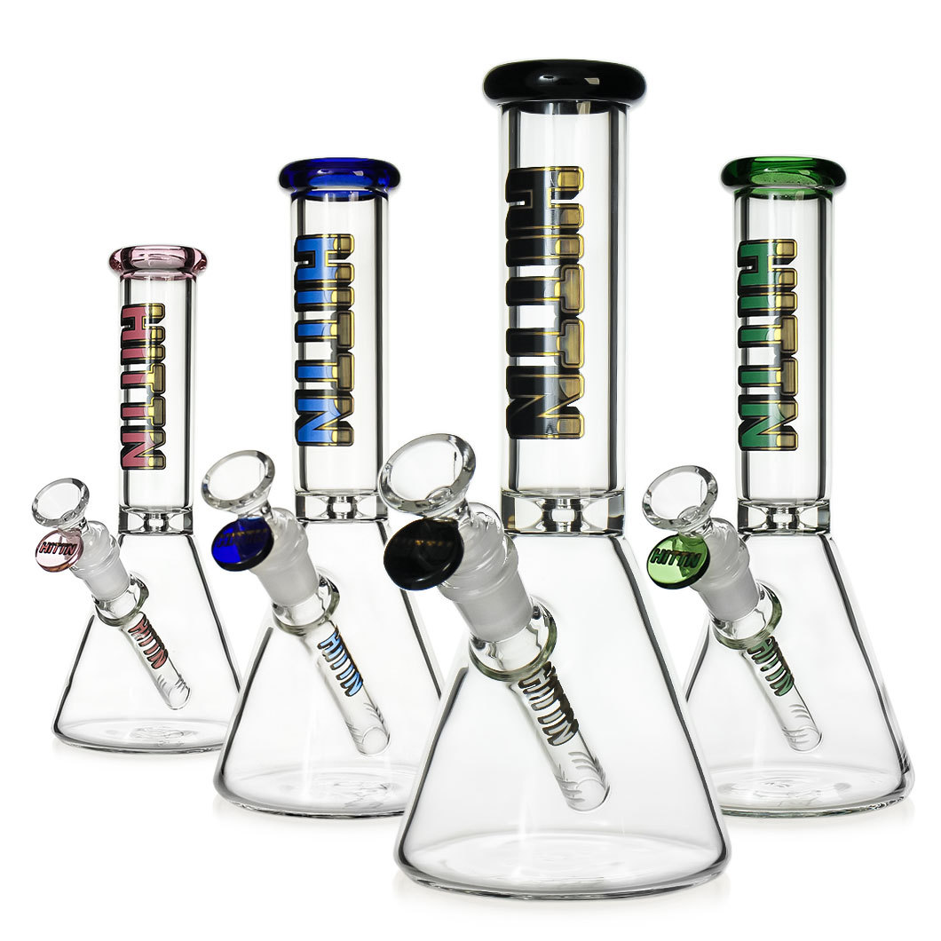 10'' Hittn Beaker Ice Bong with 14mm Joint