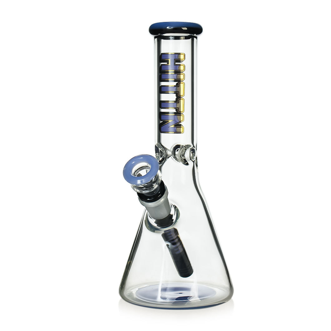 Hittn 10'' Milk Colors Glass Beaker Bong with Ice Catcher