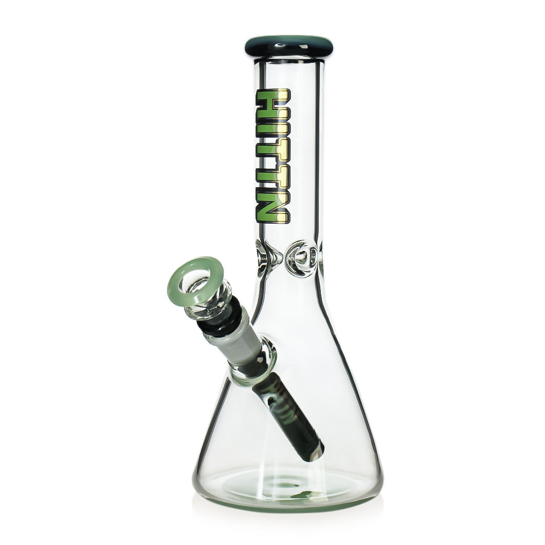 Hittn 10'' Milk Colors Glass Beaker Bong with Ice Catcher
