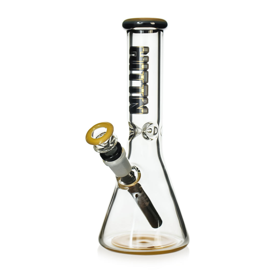 Hittn 10'' Milk Colors Glass Beaker Bong with Ice Catcher