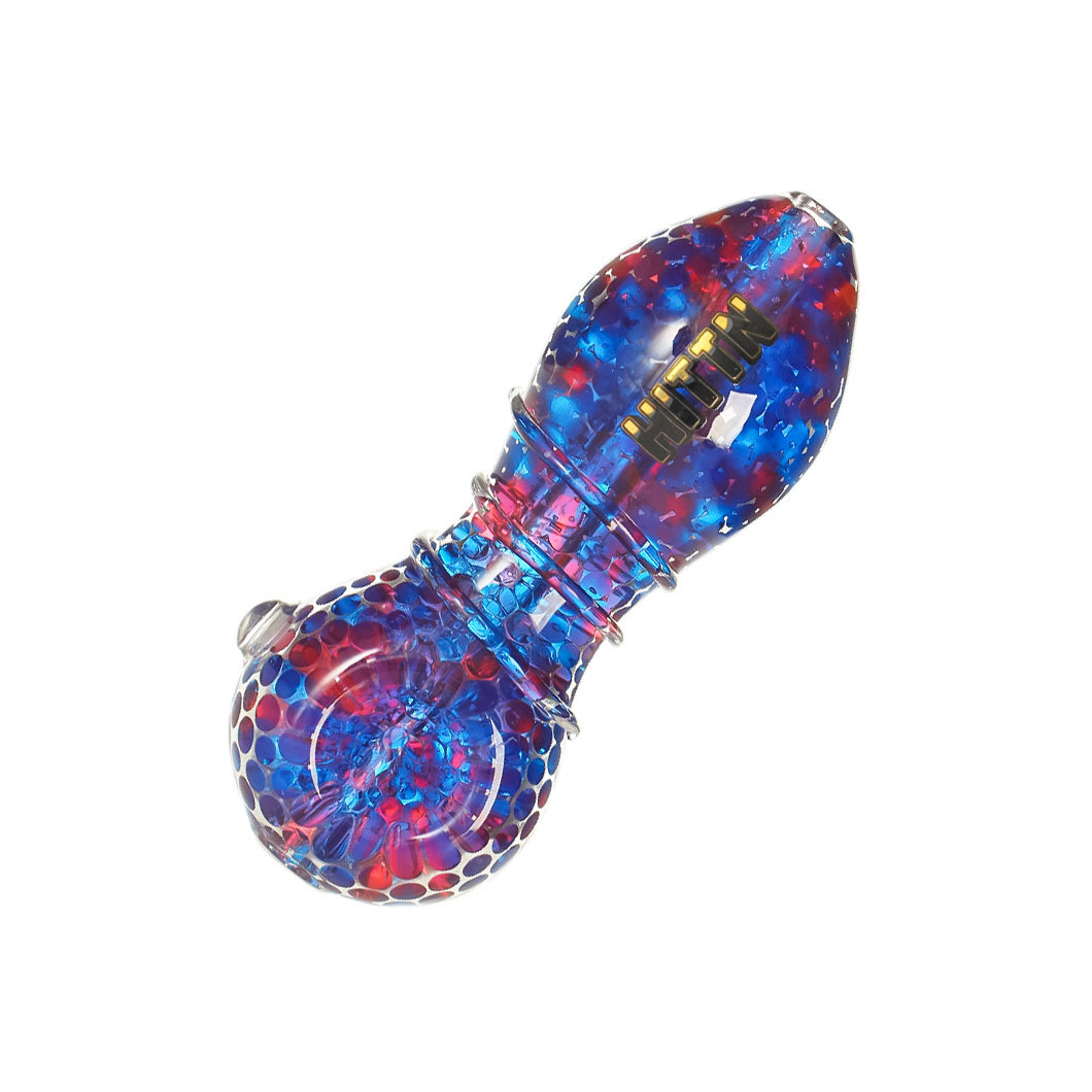 Hittn Water Beads Freezable Glass Pipe 4''