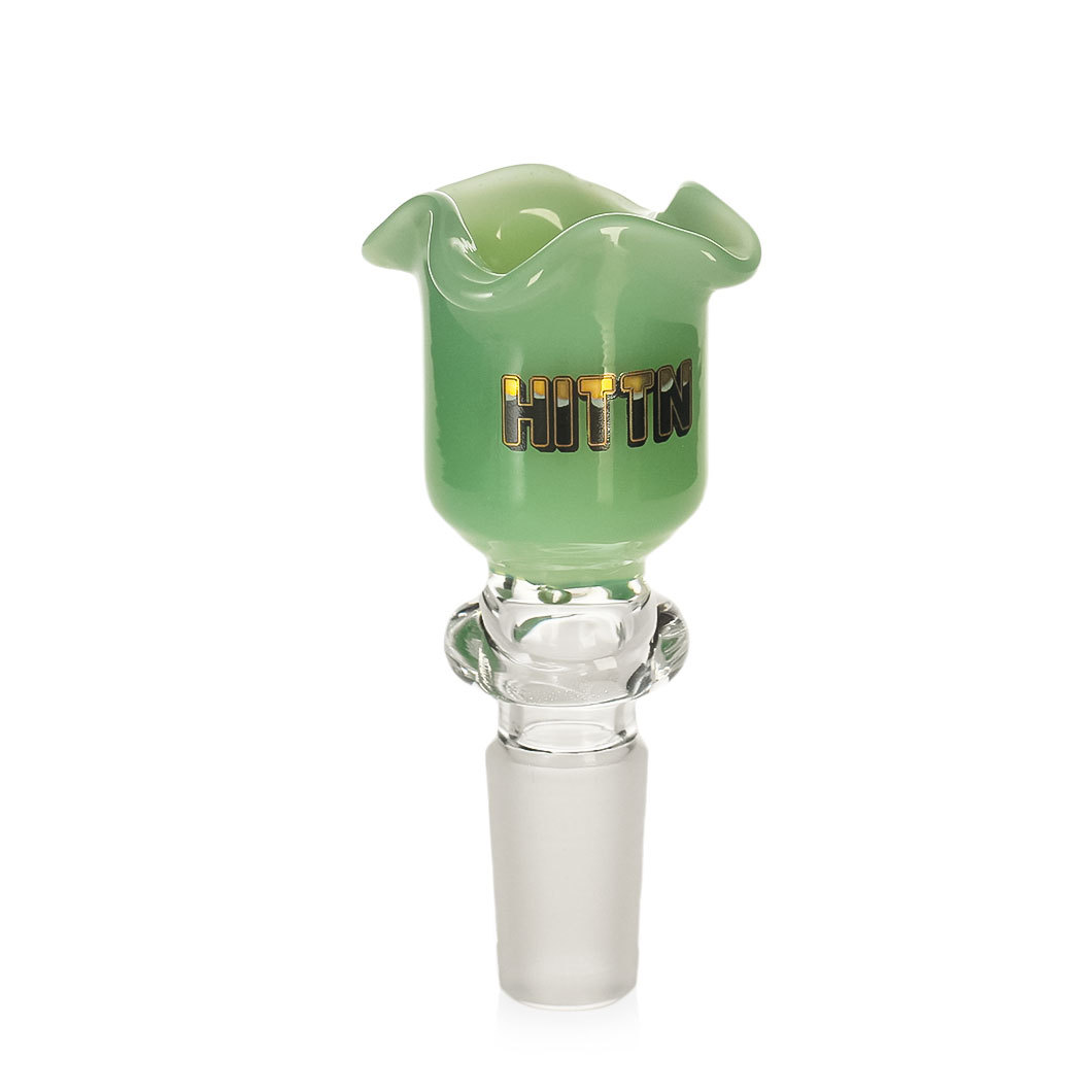 Hittn 14mm Male Glass Screen Bowl
