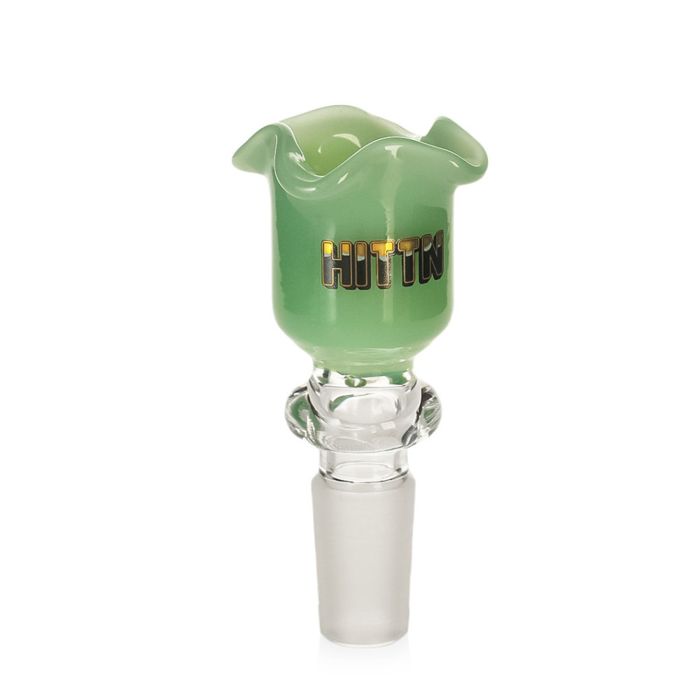 Hittn 14mm Male Glass Screen Bowl
