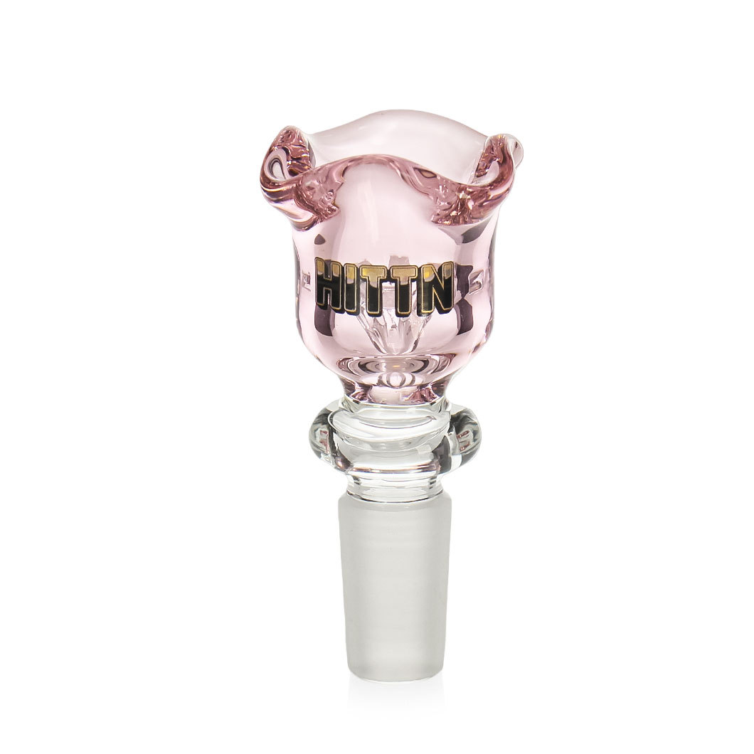 Hittn 14mm Male Glass Screen Bowl