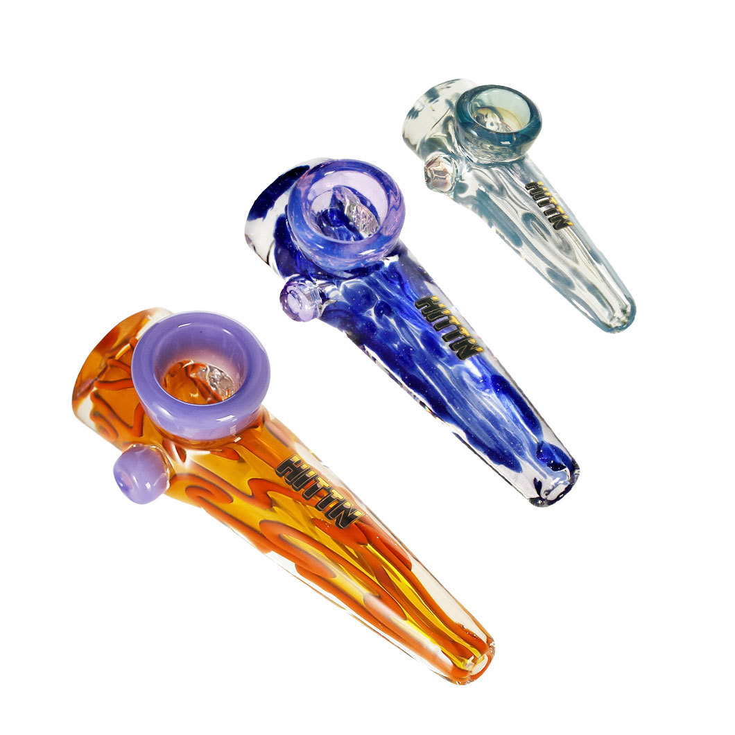Hittn Mini American Color Spoon Pipe 3.7''