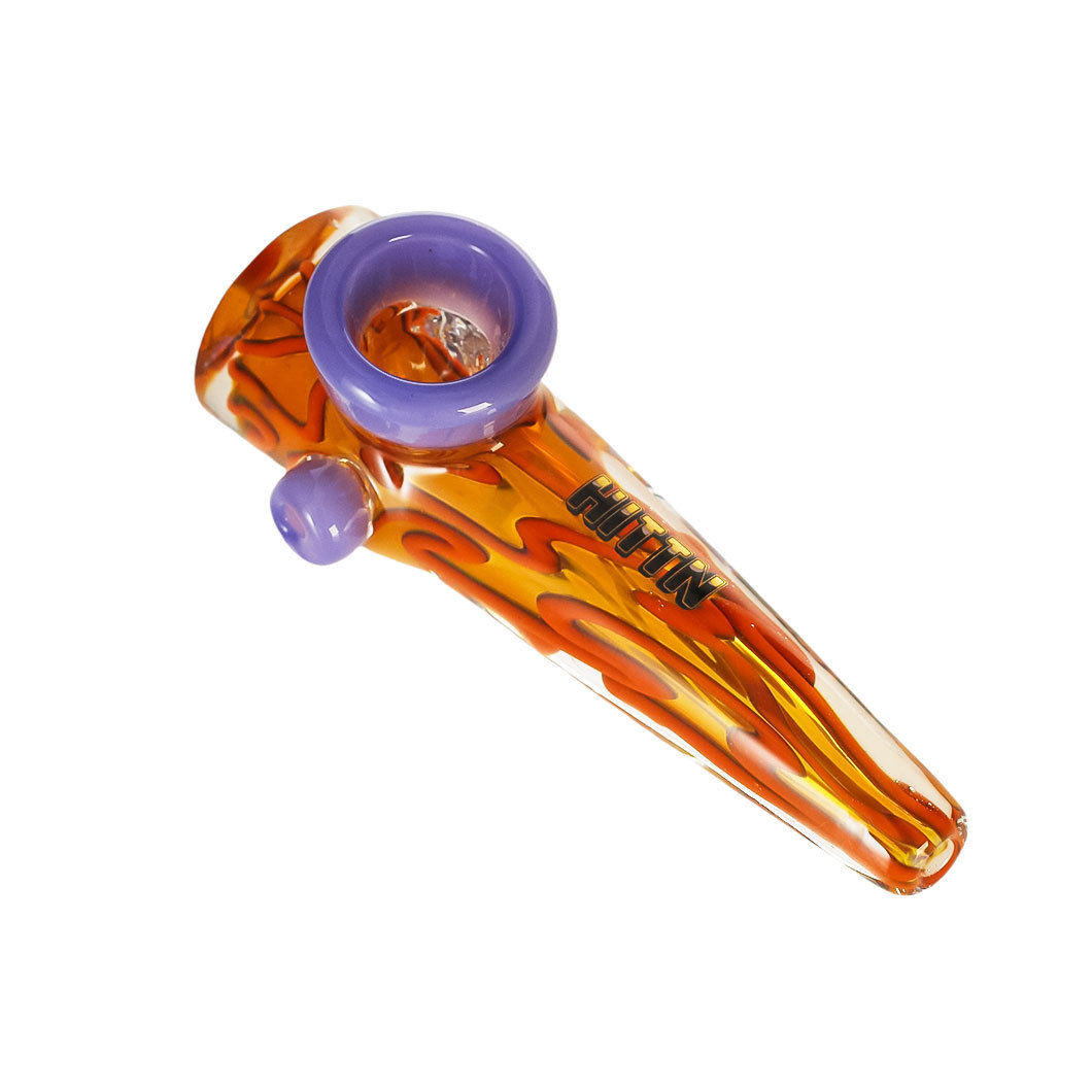 Hittn Mini American Color Spoon Pipe 3.7''