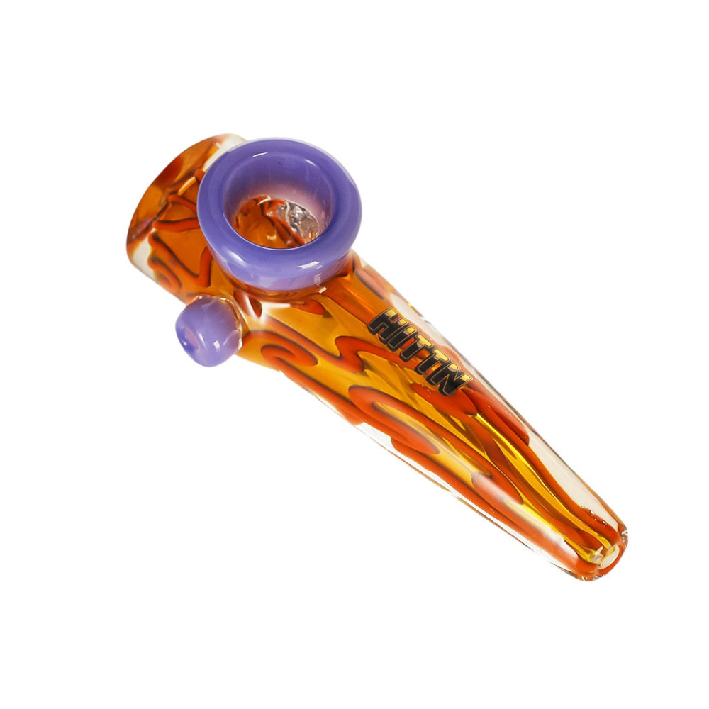Hittn Mini American Color Spoon Pipe 3.7''